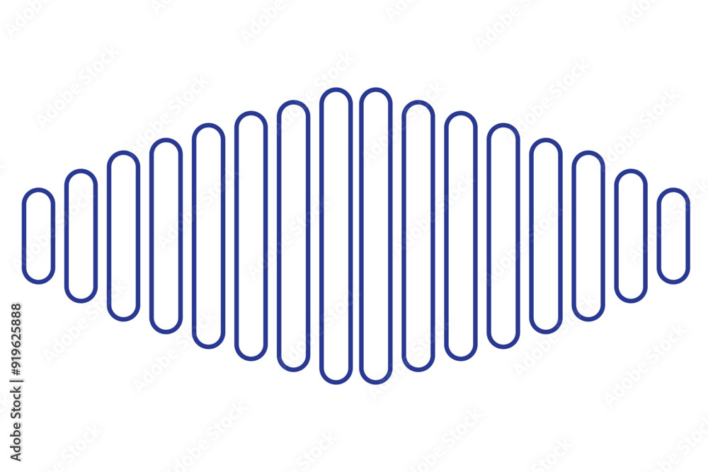 Radio Wave icon. Monochrome simple sound wave on transparent background. Vector sound wave icon. Music player sound bar. Record interface. Equalizer icon with soundwave line. used for mobile phone. Radio Wave icon. Monochrome simple sound wave on transparent background. Vector sound wave icon. Music player sound bar. Record interface. Equalizer icon with soundwave line. used for mobile phone.
