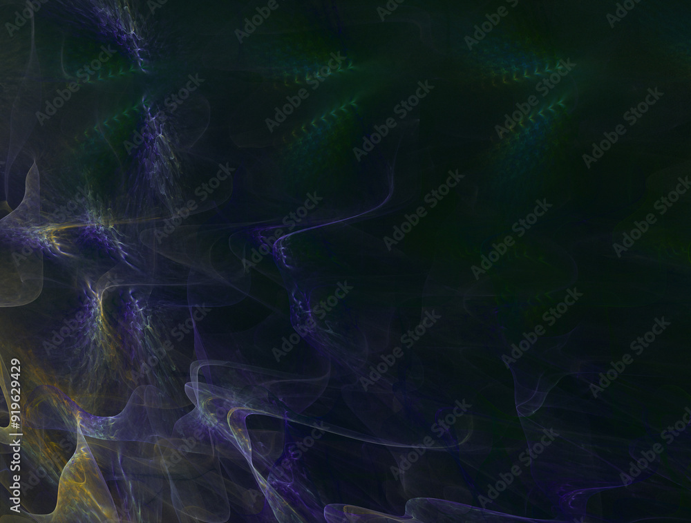 Naklejka premium Imaginatory fractal abstract background Image