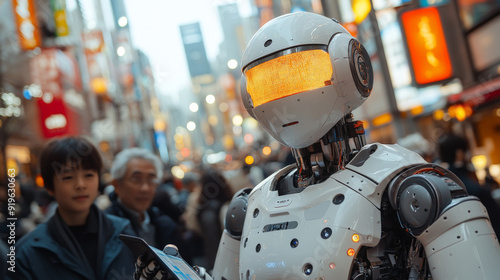 Humanoid Robot in Urban Setting 