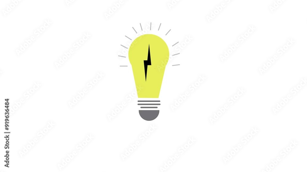 light animation with white color back ground. light animation with white color back ground.