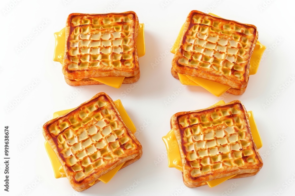 grilled cheese sandwich on plate in the white background grilled cheese sandwich on plate in the white background