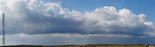 clouds over the sky