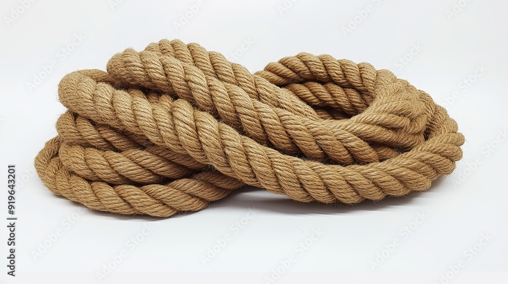 Twisted jute rope, ideal for home and industrial use. Twisted jute rope, ideal for home and industrial use.