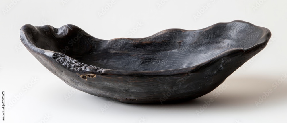 A large black bowl sits atop a pristine white table Nearby, a bottle of wine and a bottle opener are positioned in readiness A large black bowl sits atop a pristine white table Nearby, a bottle of wine and a bottle opener are positioned in readiness
