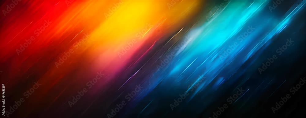 Abstract Colorful Lights Background with Seamless Loop Motion. Abstract Colorful Lights Background with Seamless Loop Motion.
