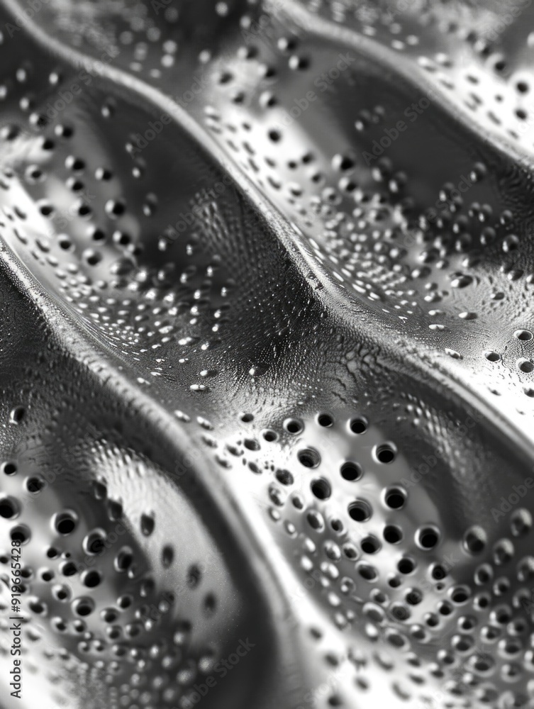 Microscopic pattern on metal surface. Microscopic pattern on metal surface.