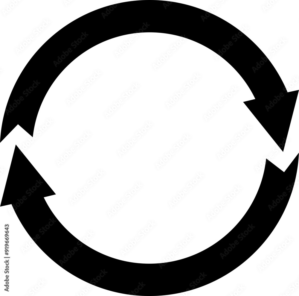 Circular arrows. Recycle and Ecology Icons. Reuse and Refuse Concept. leaf recycle Eco black symbol. Refresh, reload, loop rotation sign Circular arrows. Recycle and Ecology Icons. Reuse and Refuse Concept. leaf recycle Eco black symbol. Refresh, reload, loop rotation sign