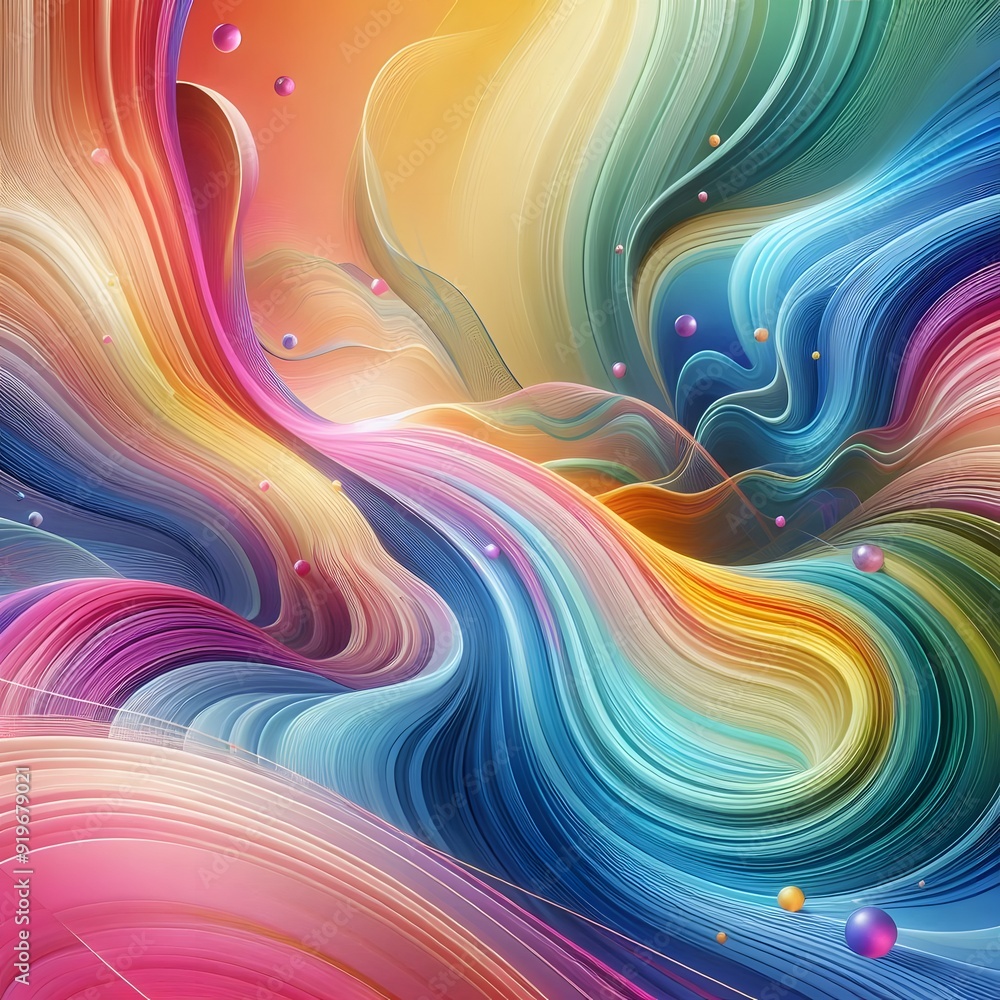 Vibrant Spectrum Flow