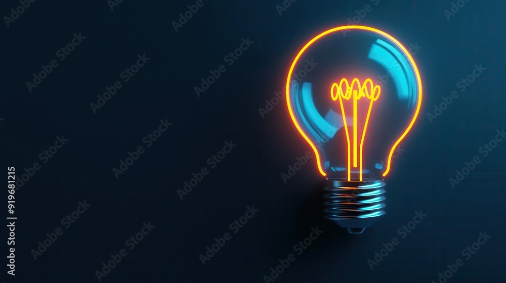 Two intersecting lines forming a lightbulb shape, glowing softly, idea crossroads, potential Two intersecting lines forming a lightbulb shape, glowing softly, idea crossroads, potential