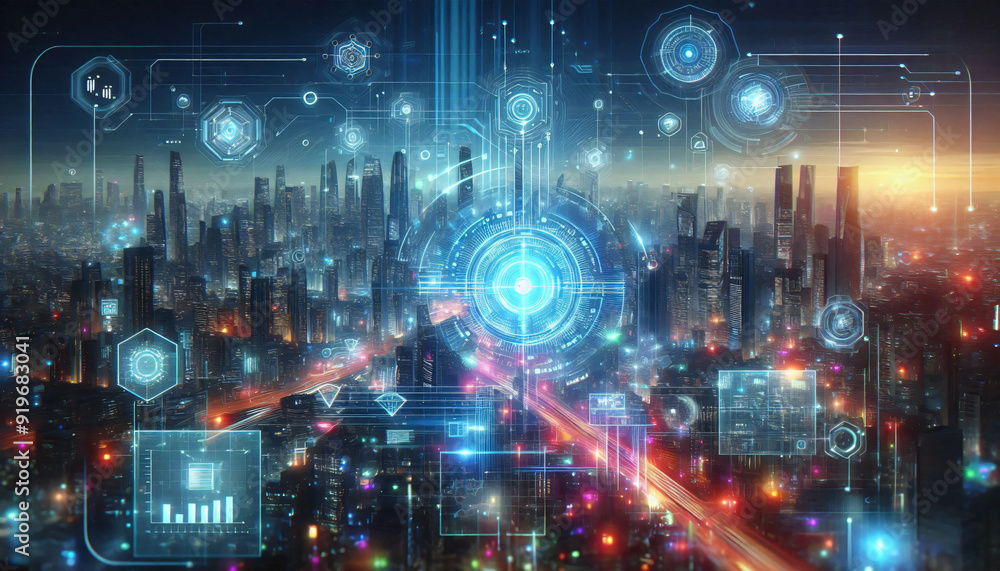 city Technology digital, tech, science, abstract city Technology digital, tech, science, abstract