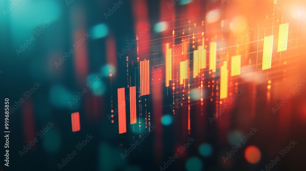 Stock market or forex trading graph and candlestick chart ideal for financial investment concepts Businessman analyzing economic trends providing background for business ideas and design Stock market or forex trading graph and candlestick chart ideal for financial investment concepts Businessman analyzing economic trends providing background for business ideas and design