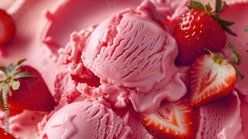 Strawberry Ice Cream Delight