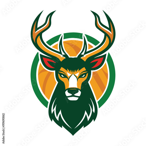 illustration of a milwaukee bucks logo