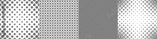 Black and white pattern collection