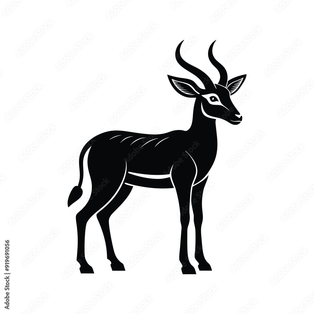 Silhouette impala animal full body black color, Stylish Gazelle Silhouette Premium Vector Art for Animal and Wildlife Themed Projects, Gazelle silhouette black antelope Ghazal vector Silhouette impala animal full body black color, Stylish Gazelle Silhouette Premium Vector Art for Animal and Wildlife Themed Projects, Gazelle silhouette black antelope Ghazal vector
