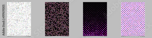Abstract geometrical brochure background collection