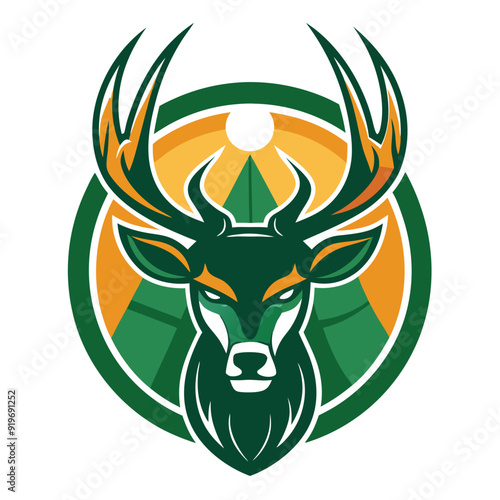 illustration of a milwaukee bucks logo