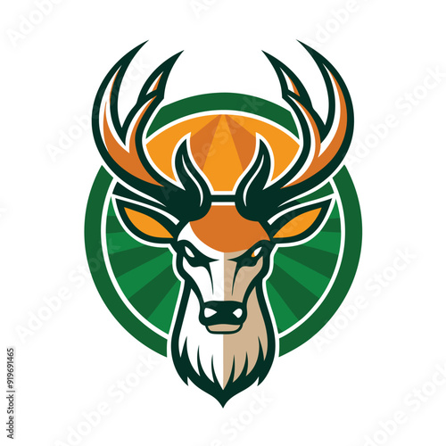 illustration of a milwaukee bucks logo