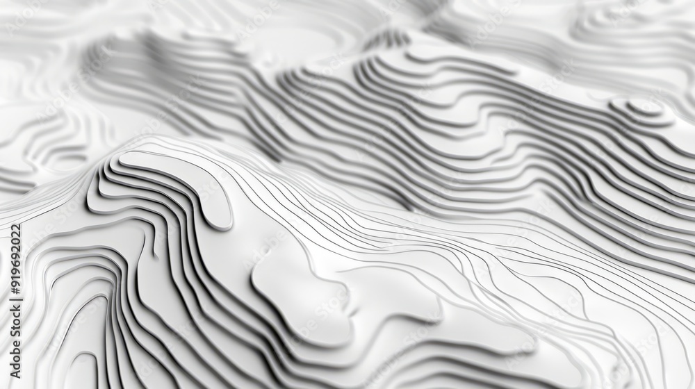 Topography background with contour line topographic map, terrain lines, geography map, mountain Topography background with contour line topographic map, terrain lines, geography map, mountain
