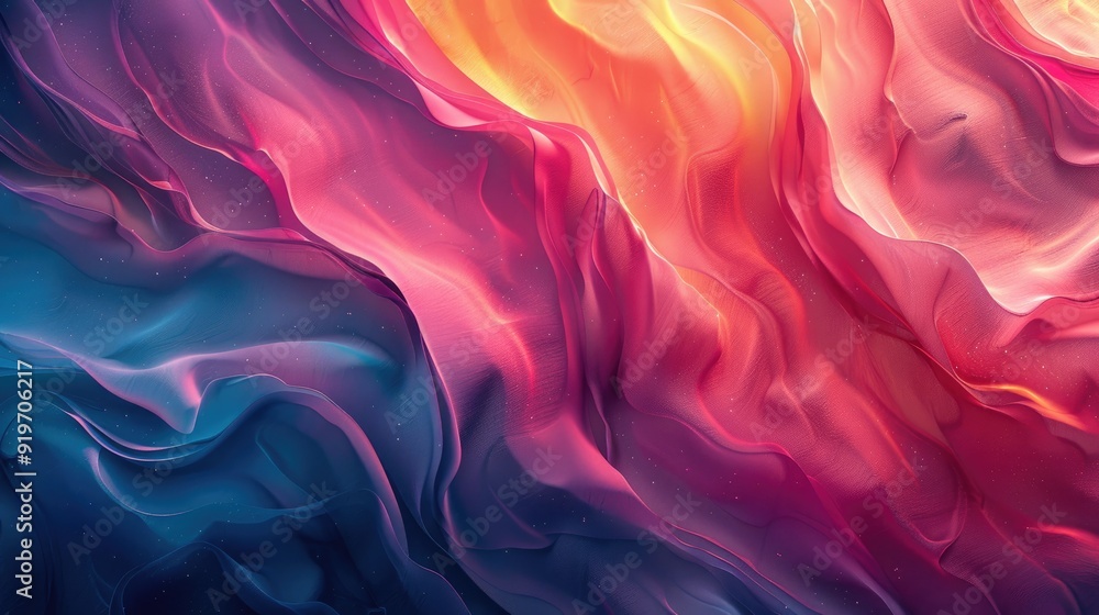 Obraz premium Abstract background with vibrant colors and swirling textures. Perfect for artistic or design projects.
