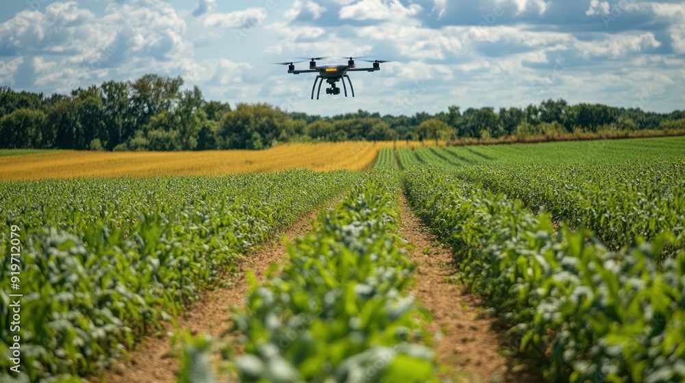 Using drones to inspect crop conditions Using drones to inspect crop conditions