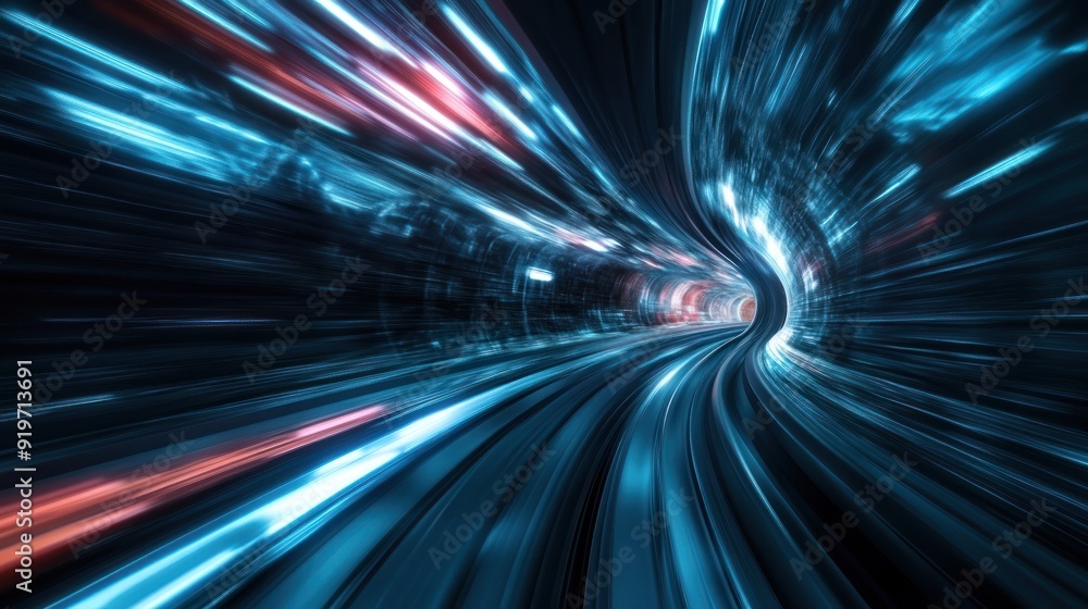Speed Through a Tunnel of Light Speed Through a Tunnel of Light