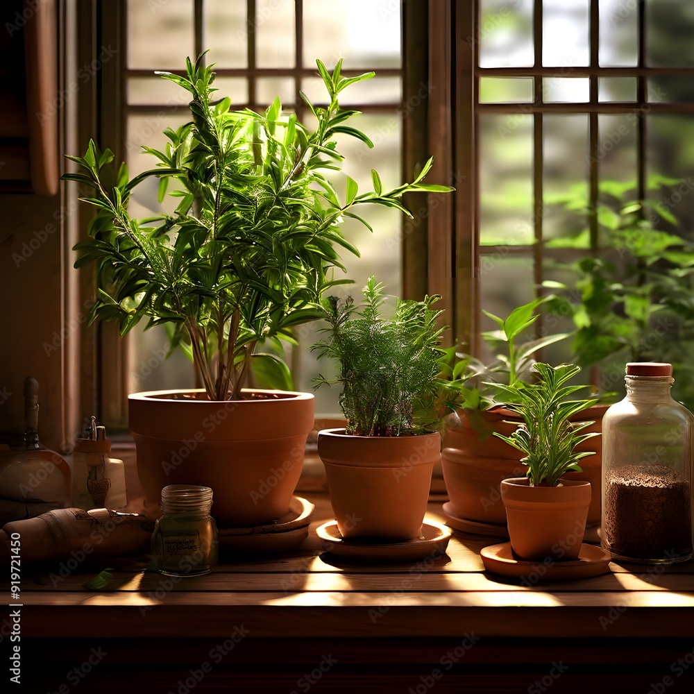 Herb Garden in Kitchen Herb Garden in Kitchen