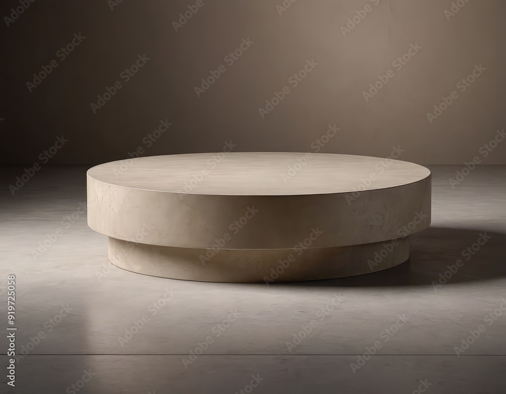 Geometric Concrete Display Plates Designed for Enhancing Modern Minimalist Decor Style Geometric Concrete Display Plates Designed for Enhancing Modern Minimalist Decor Style