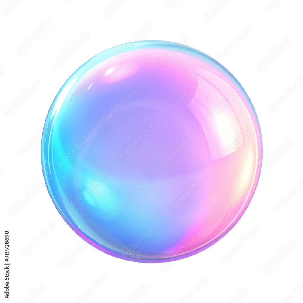 3D sphere with a holographic iridescent surface, reflecting vibrant colors in a sleek and modern design. Isolated on transparent background, png. 3D sphere with a holographic iridescent surface, reflecting vibrant colors in a sleek and modern design. Isolated on transparent background, png.