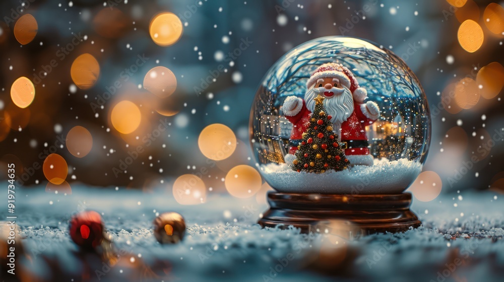 Snow Globe Christmas Ornament Snow Globe Christmas Ornament