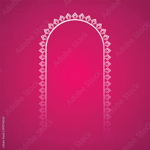 Durga Puja, Border, textured pattern, Durga Puja Frame, Ganesh Chaturthi, sale. Durga Puja Background, Poster,
