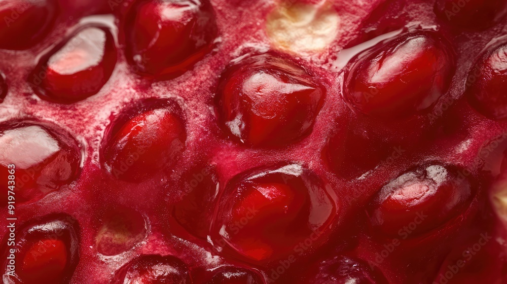 Pomegranate cut, whole view. Close up photo. The generation of AI Pomegranate cut, whole view. Close up photo. The generation of AI