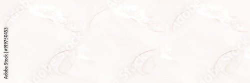 Beige Marble Pattern. Cream Water Color Splash Stone. Light Marble Background. Light Pastel Splash. Cream Abstract Watercolor. Light Alcohol Ink Watercolor. Brown Rock Slate. Vector Abstract Painting