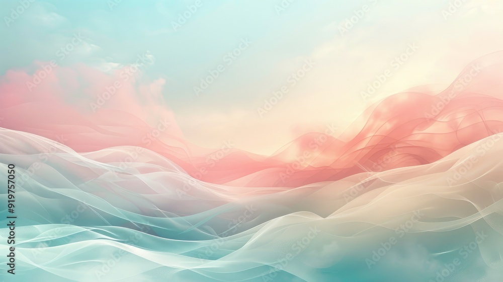 Abstract pastel colored background with flowing, wavy lines. Dreamy, ethereal, and soft. Perfect for backgrounds, websites, and more. Abstract pastel colored background with flowing, wavy lines. Dreamy, ethereal, and soft. Perfect for backgrounds, websites, and more.
