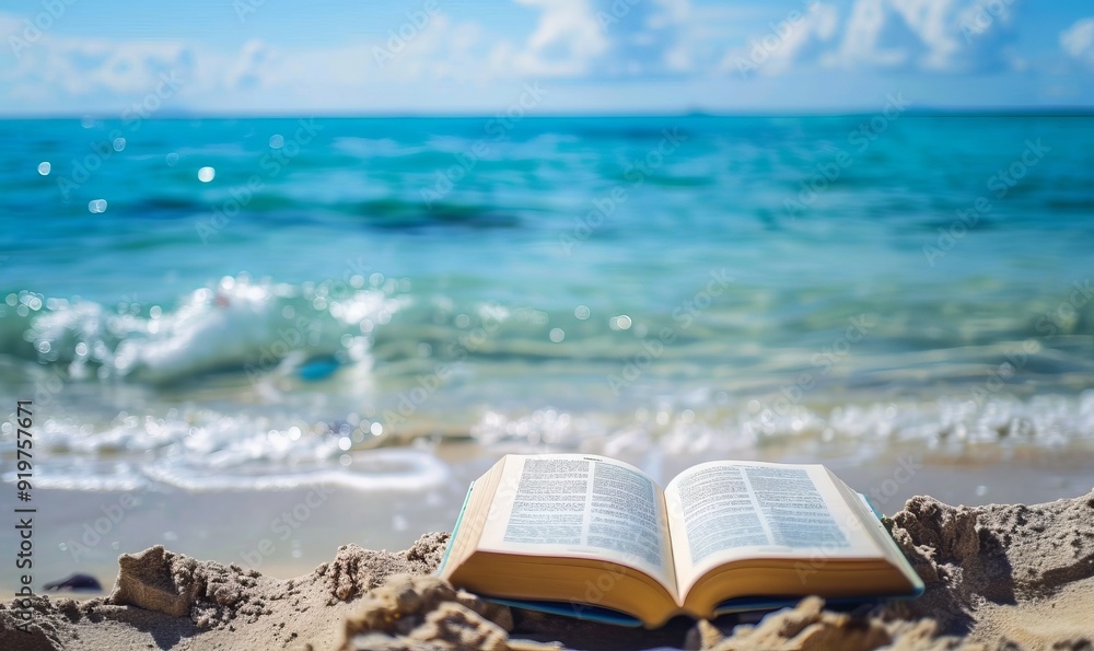 Relaxing summer read by the sea. Relaxing summer read by the sea.