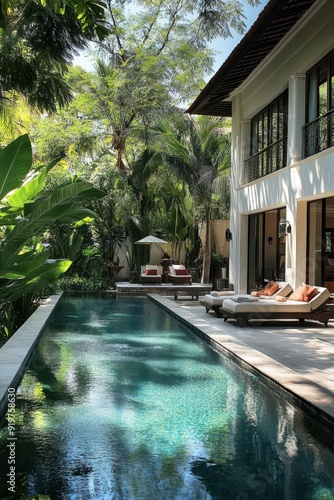 Wallpaper Mural  Exquisite tropical residence  Torontodigital.ca