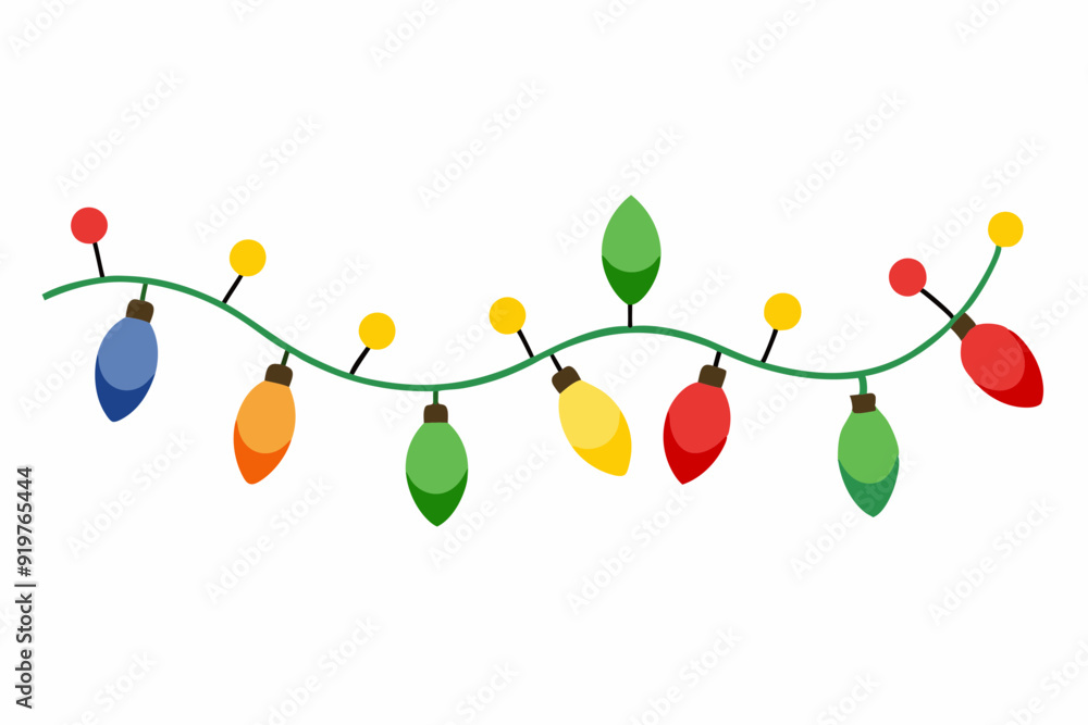 Christmas light bulb. Colorful christmas lights bulbs isolated on white background Christmas light bulb. Colorful christmas lights bulbs isolated on white background