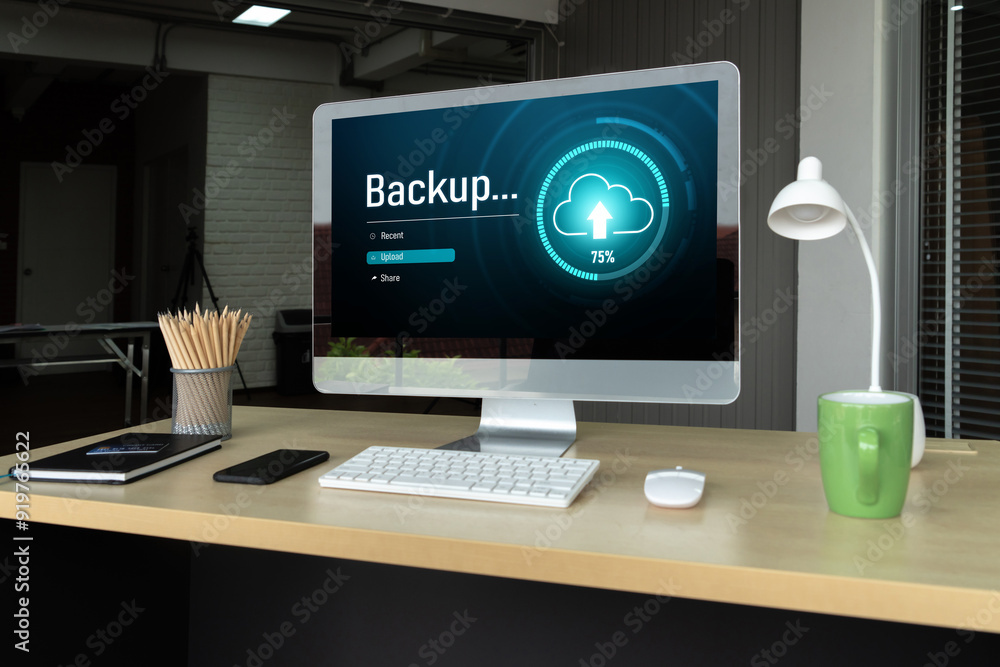 Backup Storage Data Internet Technology Business concept. Database storage cloud technology file data transfer sharing, cyber, big data information, internet banking application download upload snugly Backup Storage Data Internet Technology Business concept. Database storage cloud technology file data transfer sharing, cyber, big data information, internet banking application download upload snugly