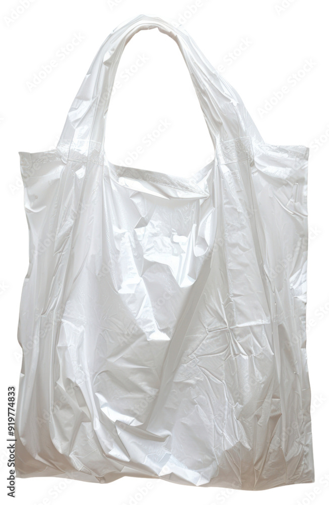 PNG White plastic shopping bag PNG White plastic shopping bag