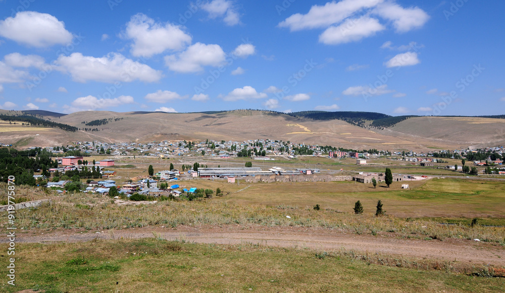 View from Sarikamis district in Kars, Turkey.
View from Sarikamis district in Kars, Turkey.