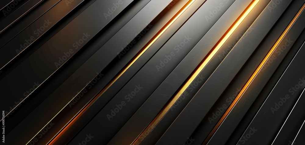 Abstract diagonal lines in black and gold with texture. Abstract diagonal lines in black and gold with texture.