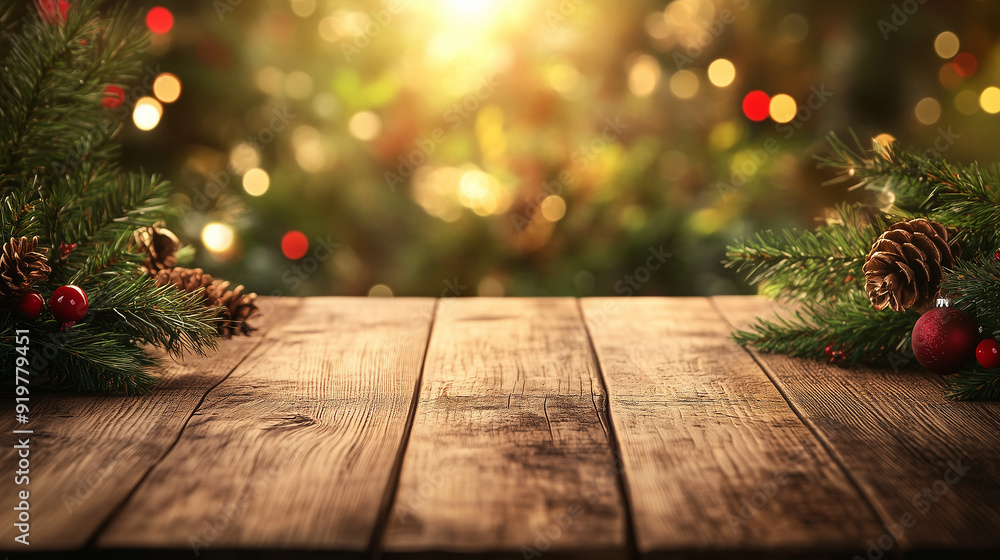 christmas tree on wooden background christmas tree on wooden background