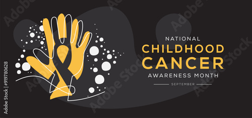National Childhood Cancer Awareness Month, held on September.