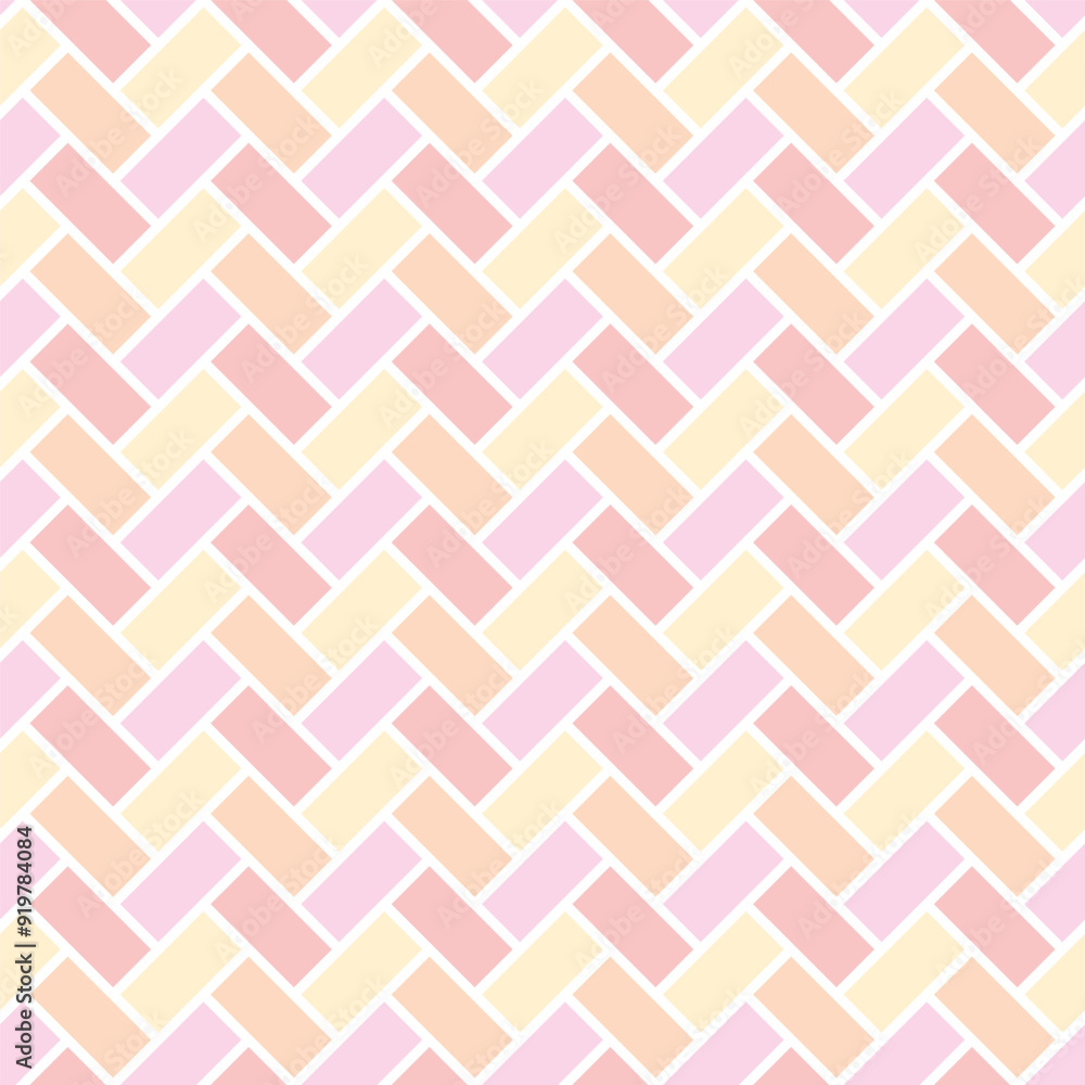 Girly herringbone seamless vector pattern. Subtle abstract illustration background with rectangles. Girly herringbone seamless vector pattern. Subtle abstract illustration background with rectangles.