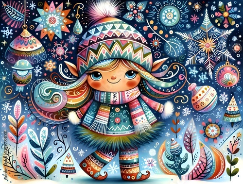 Wallpaper Mural Elfos Navideños: Aventuras Festivas Torontodigital.ca