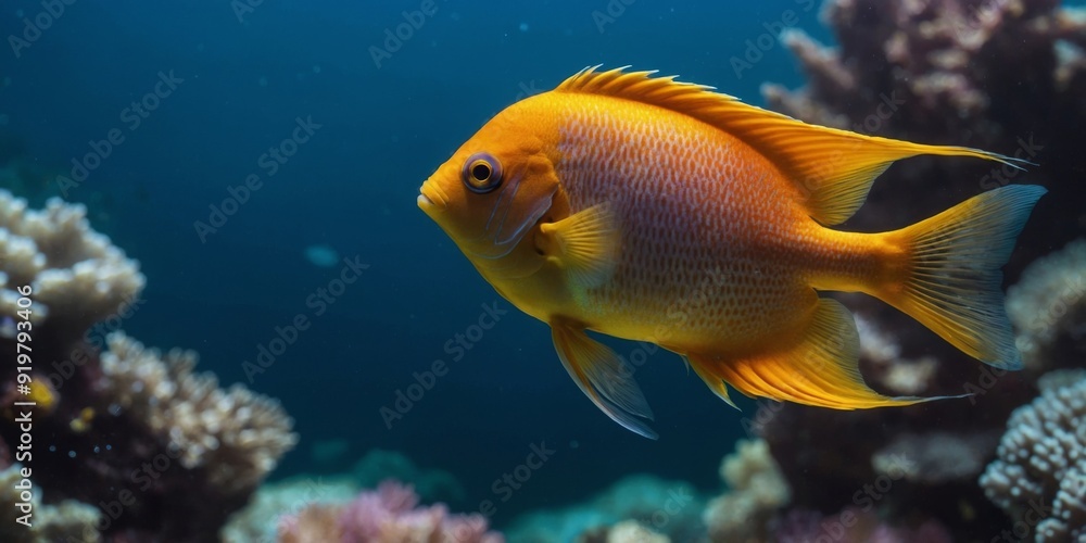 Marine exotic bright colored fish background. Marine exotic bright colored fish background.