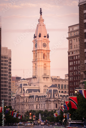 Philadelphia skyline and architecture