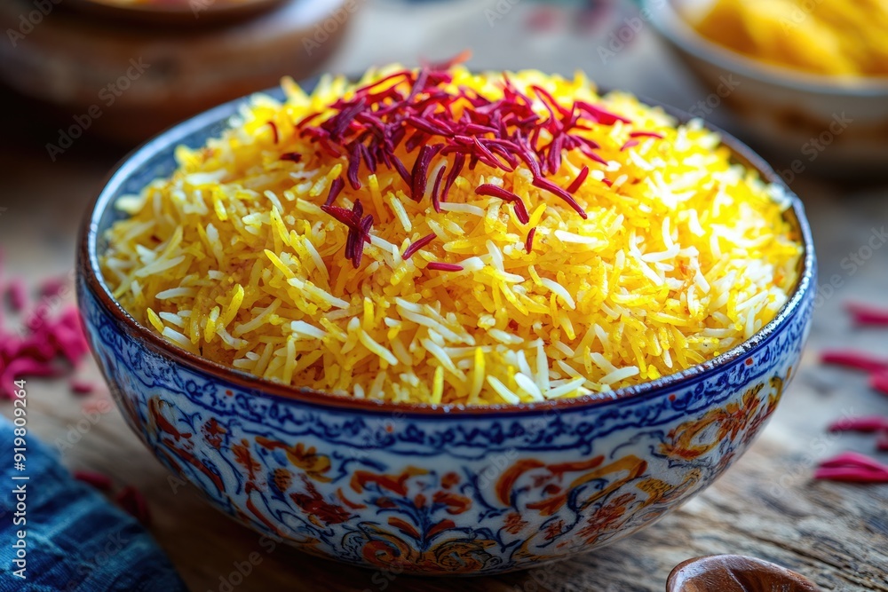 Iranian Rice: Saffron Basmati Rice with Crispy Tahdig, a Traditional ...