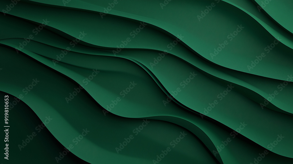 Abstract Green Wave Pattern Background Design Abstract Green Wave Pattern Background Design