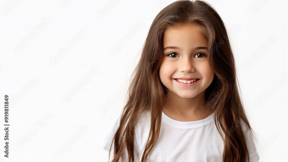 portrait of a girl isolated on a transparent white background portrait of a girl isolated on a transparent white background